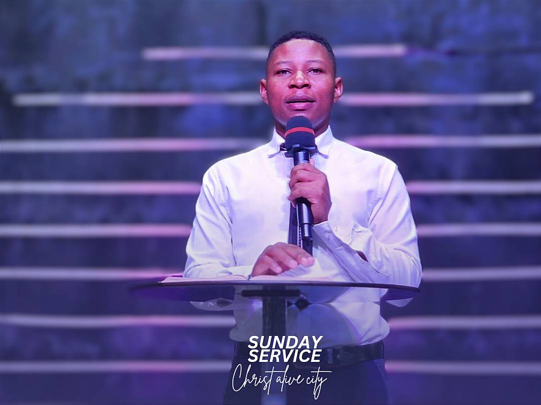 Worship and prayer moment at Christ Alive City Church
