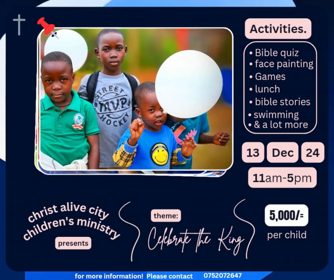 Childrens Ministry at Christ Alive City Church