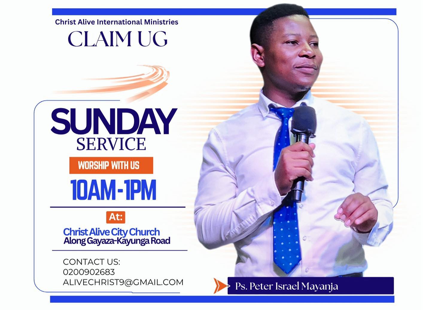 Fellowship moment at Christ Alive City Church